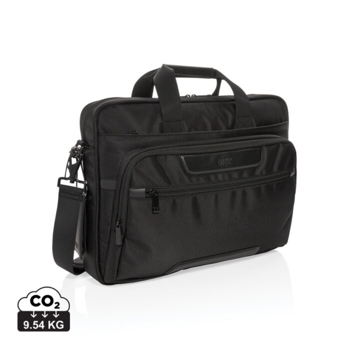 Swiss Peak RPET Voyager RFID 15.6' laptop bag