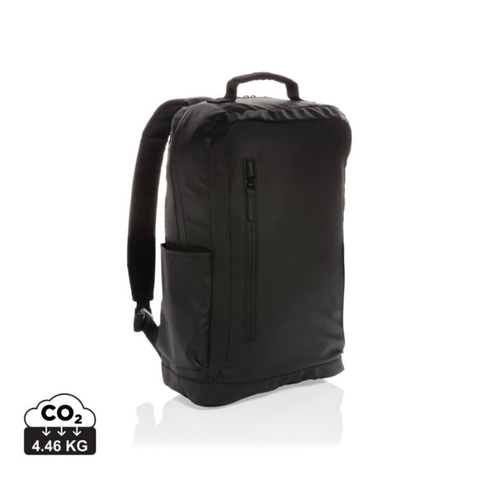 Fashion black 15.6' laptop backpack PVC free