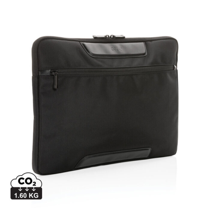 Swiss Peak AWARE™ RPET Voyager 15.6' laptop sleeve