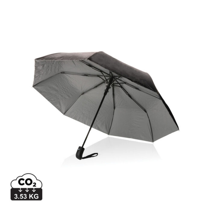 21' Impact AWARE™ RPET 190T Pongee dual colour mini umbrella